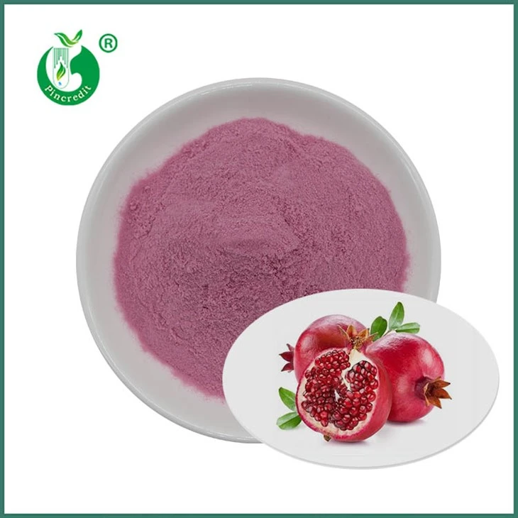 Suco de romã em pó